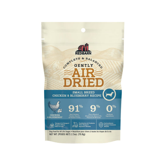 Redbarn Pet Products Air-Dried Small Breed Dog Food Chicken & Blueberry, 1ea/2.5 oz