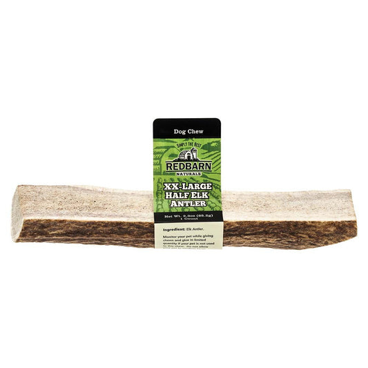 Redbarn Pet Products Natural Elk Antler Dog Treat Split 1ea/XXL, 2.3 oz