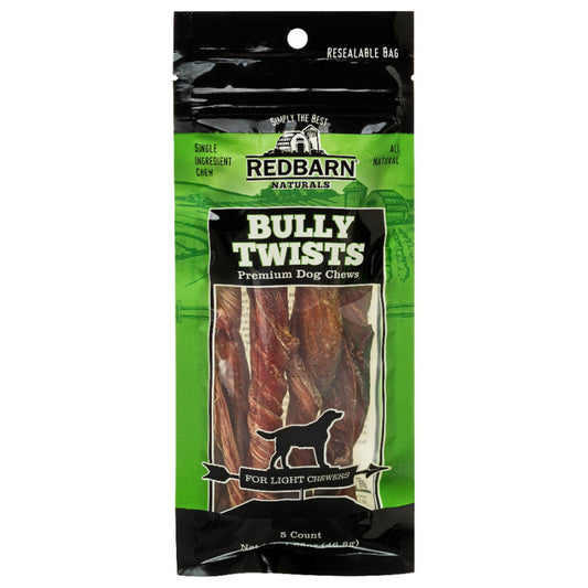 Redbarn Pet Products Bully Twists Dog Treat 1ea/5 ct