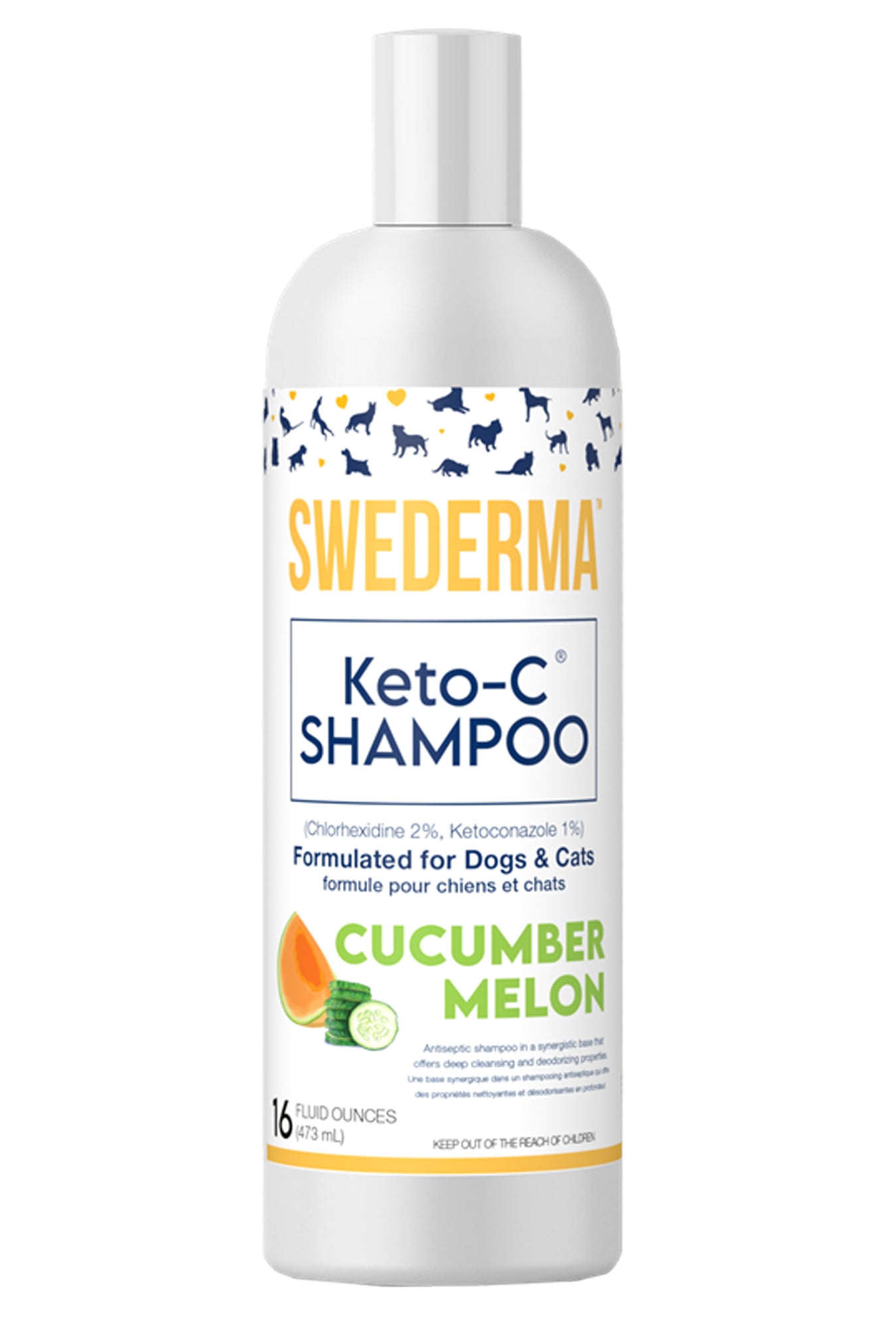 Swederma Dog Shampoo Theraputic 16oz.