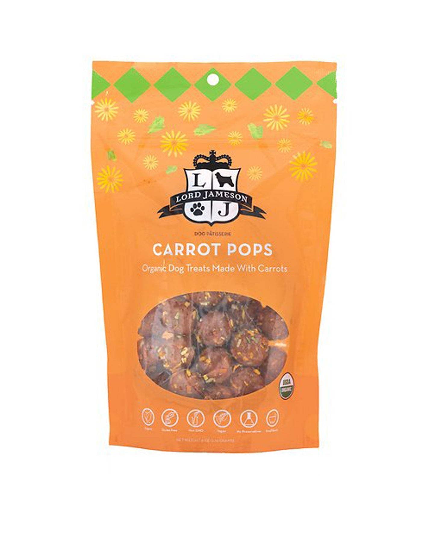 Lord Jameson Dog Carrot Pops 6oz.