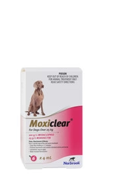 Moxiclear® for Dogs >25Kg 6Pk