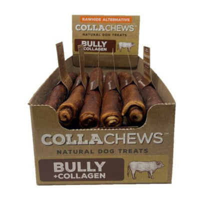 Collachews Collagen Roll PDQ Display Bully 9in. 20 Count