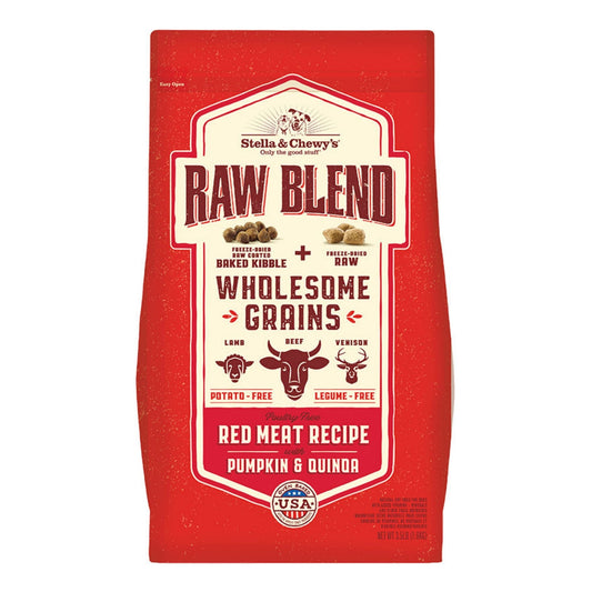 Stella & Chewy's Dog Raw Blend Wholesome Red Meat 22Lb