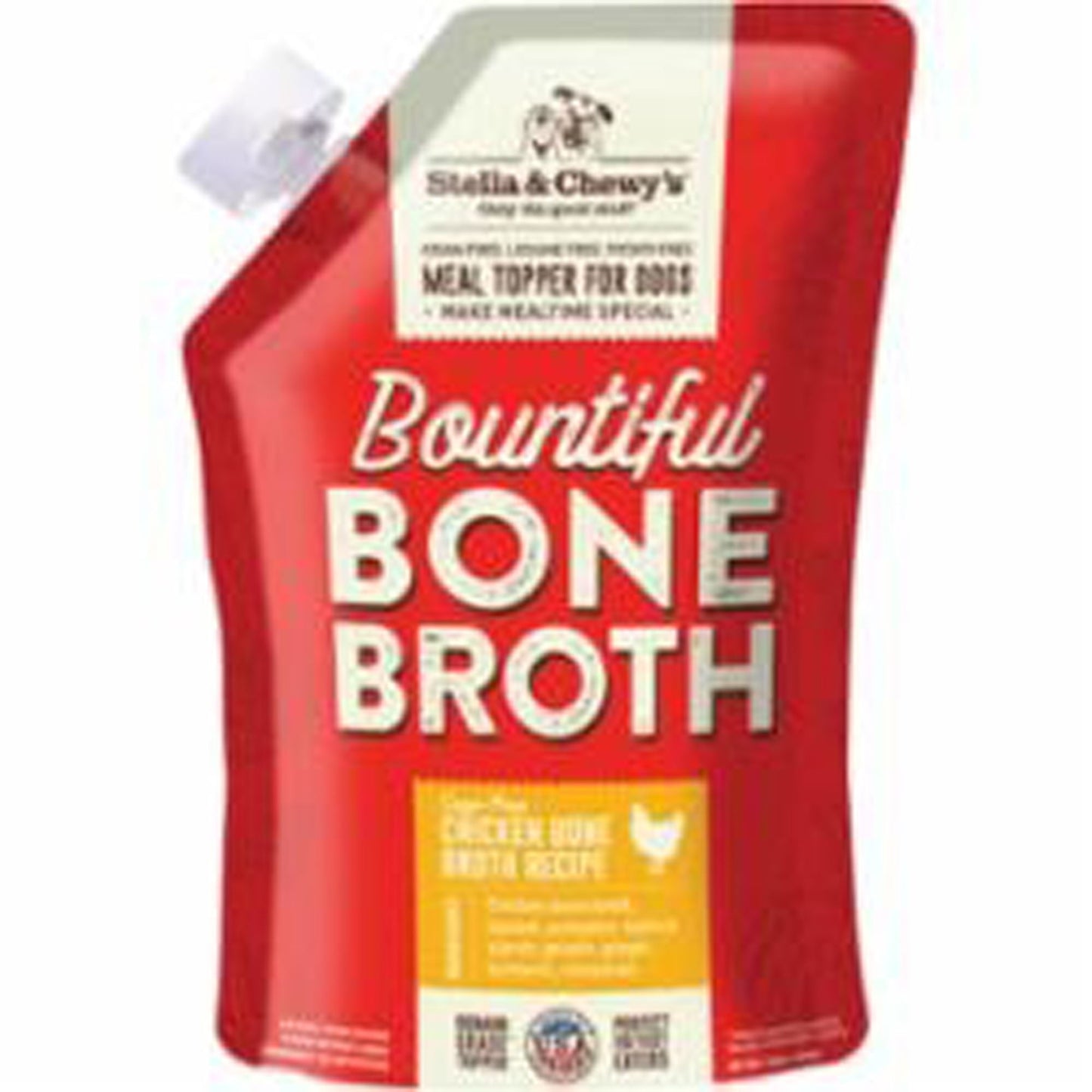 Stella and Chewys Dog Bountiful Bone Broth Chicken 16oz. (Case of 6)