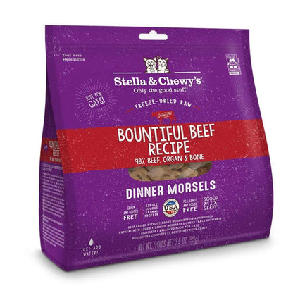 Stella and Chewys Bountiful Beef Freeze Dried Raw Dinner Morsels 3.5oz.