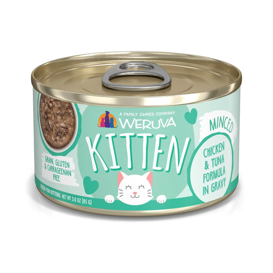 Weruva Cat Kitten Chicken Tuna Gravy 3oz. (Case of 12)