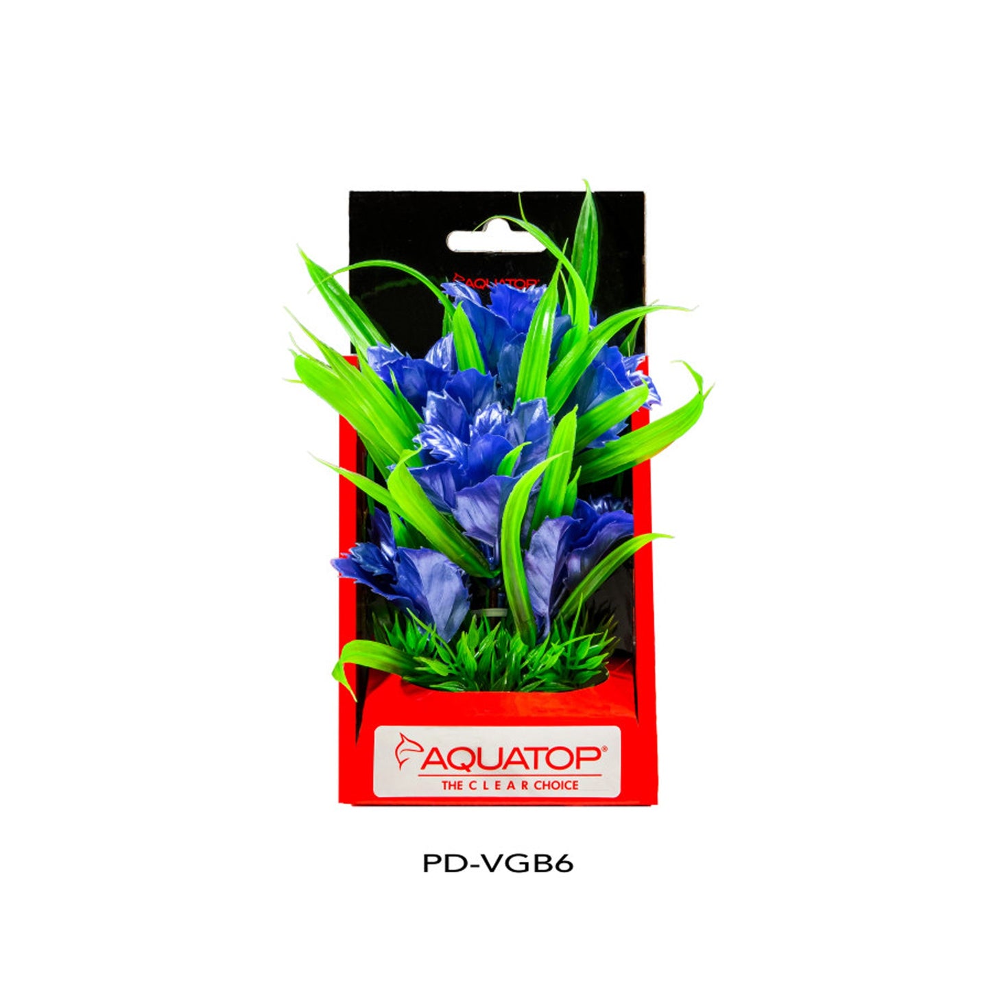 Aquatop Vibrant Garden Plant Blue 1ea/6 in