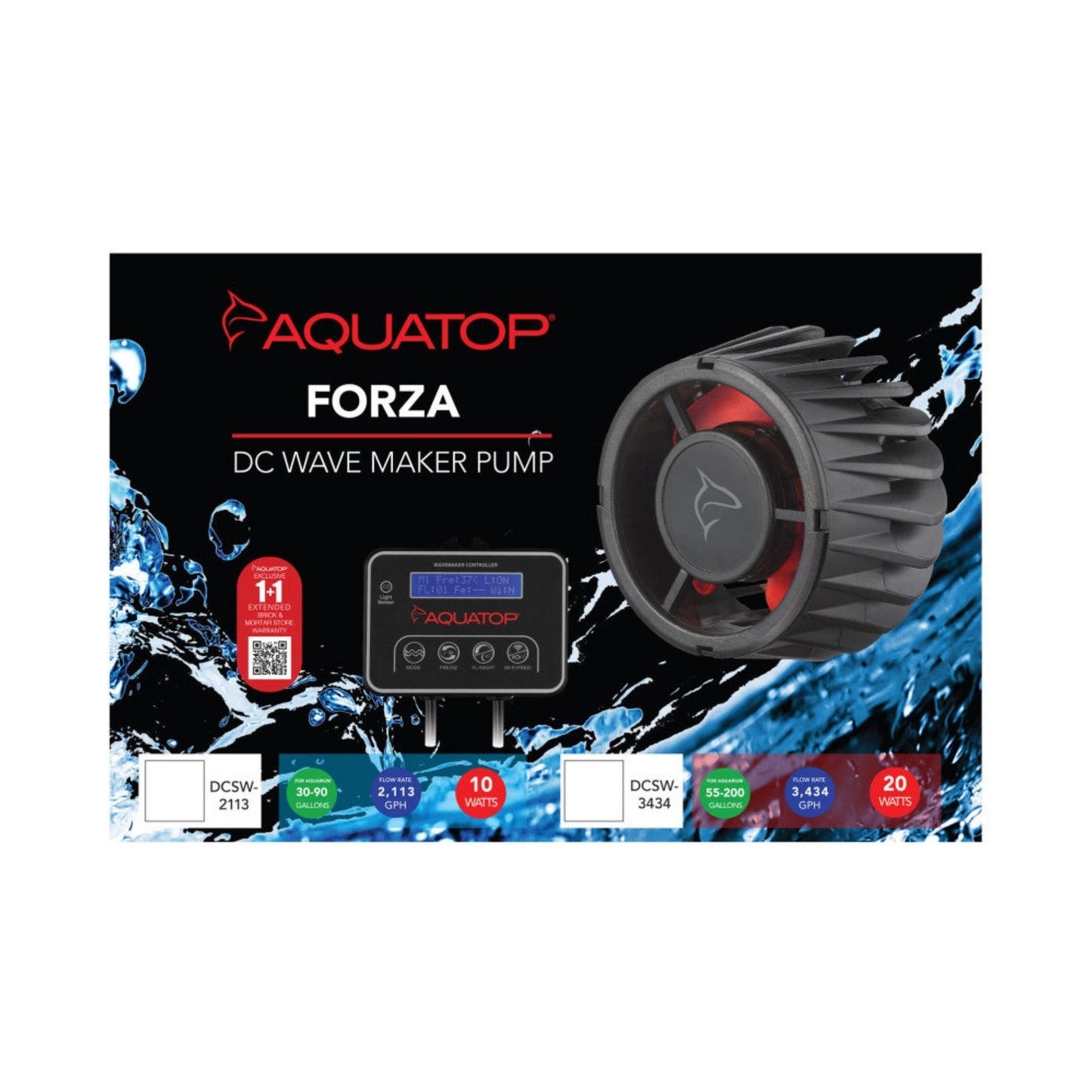 Aquatop Forza DC Wave Maker Pump 1ea/20 W, 3434 GPH