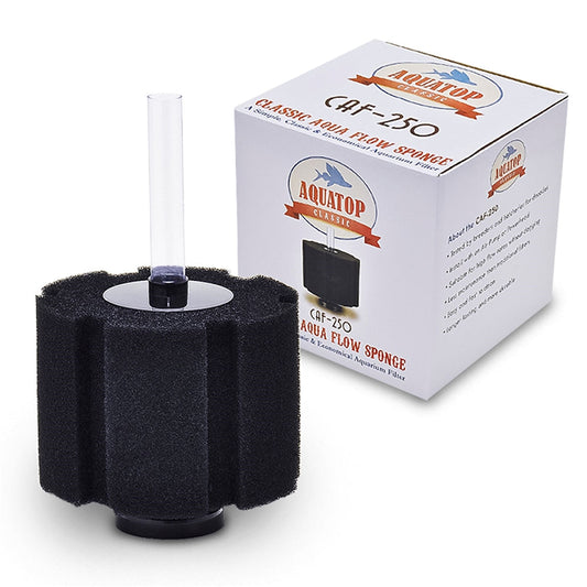 Aquatop Classic Aqua Flow CAF-250 Internal Sponge Filter Black 1ea