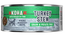 Koha Cat Turkey Stew 5.5oz.(Case of 24)