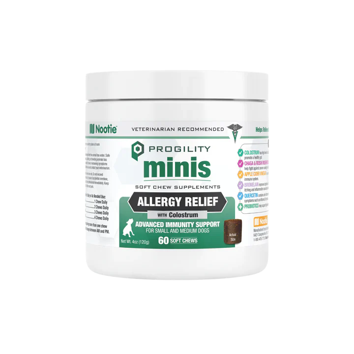 Nootie Dog Progility Aller-Immune Mini 60Ct