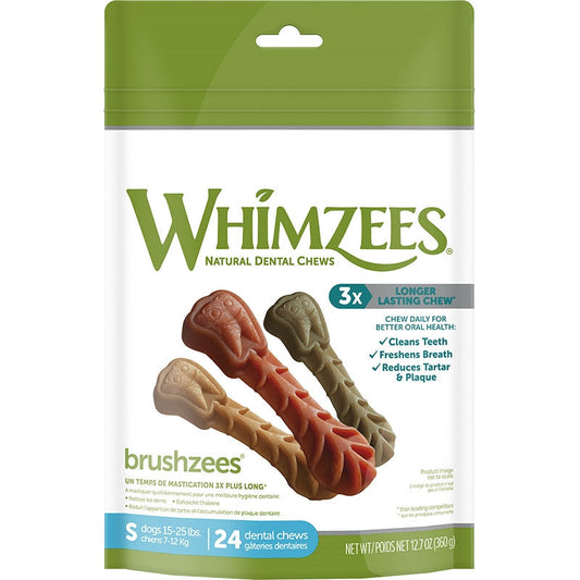 Whimzees Brushzees Small 12.7 oz. Bag