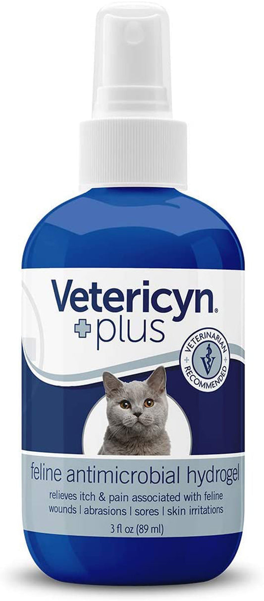 Vetericyn Plus Feline Antimicrobial Hydrogel 1ea/3 fl oz