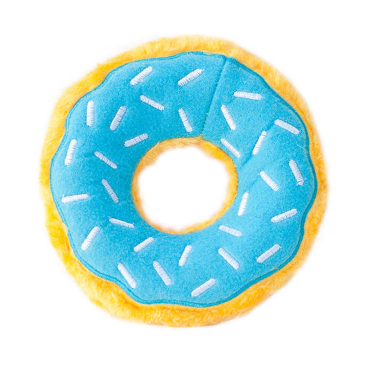 ZippyPaws Donutz Dog Toy Blueberry 1ea/MD