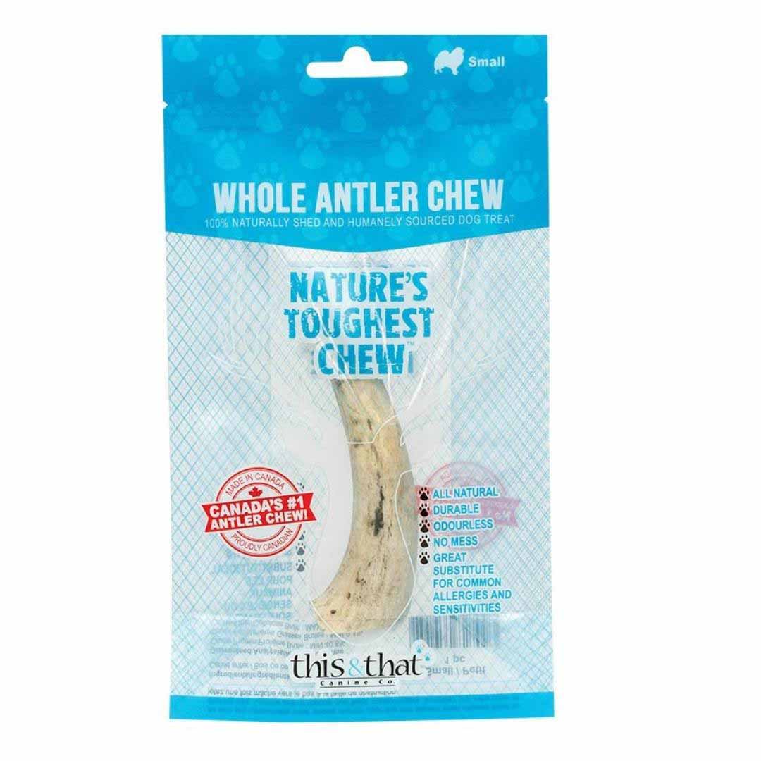 This And That Dog Toughest Antler Small 1.5oz.