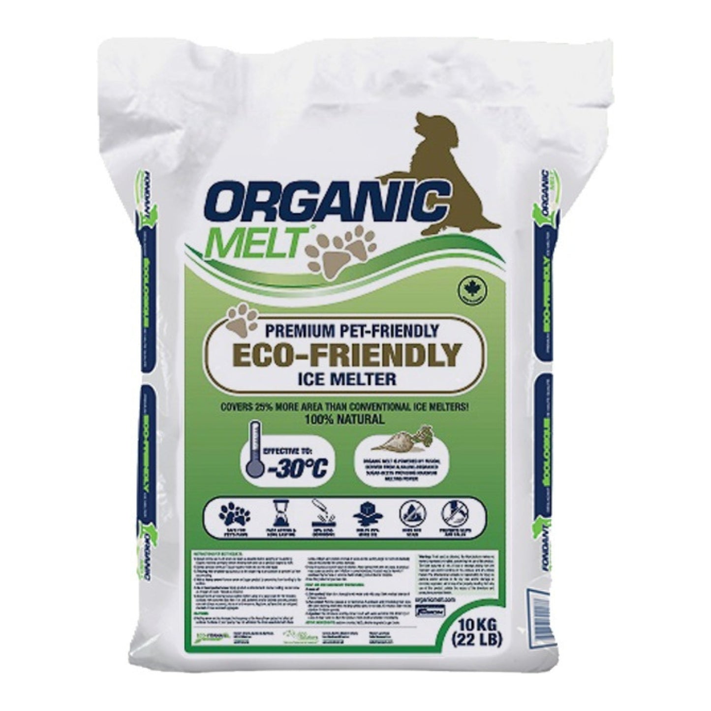 Organic Melt 22Lb Bag Premium Ice Melter