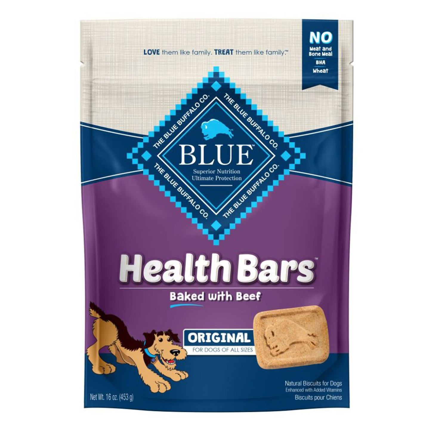 Blue Buffalo Health Bar Beef 16oz