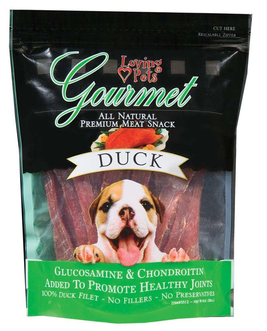 Loving Pets Gourmet Duck Filet Strips Dog Treats 1ea/6 oz