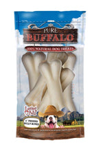 Loving Pets Pure Buffalo Pressed Bully Bones Dog Treat 1ea/5 pk, 4 in