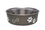 Loving Pets Classic Dog Bowl Espresso 1ea/XL