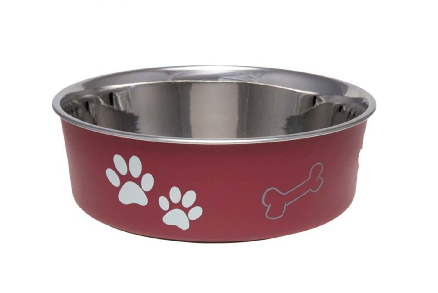 Loving Pets Classic Dog Bowl Merlot 1ea/LG