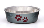 Loving Pets Metallic Dog Bowl Blueberry 1ea/XL