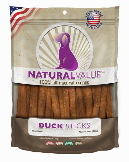 Loving Pets Natural Value Sticks Dog Treats Duck 1ea/14 oz