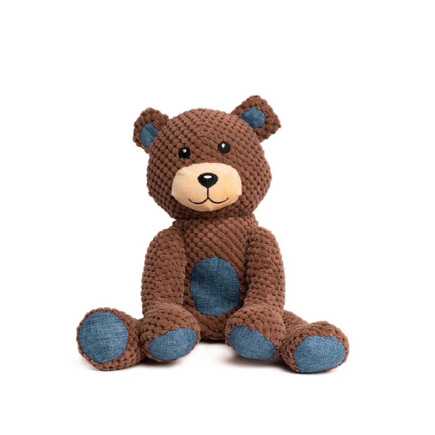 Fabdog Dog Floppy Teddybear Brown Large