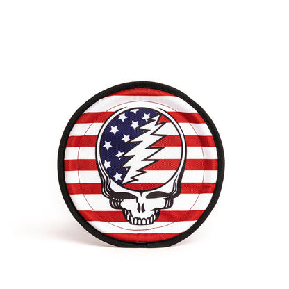 Fabdog Dog Grateful Dead Syf Flag Frisbee