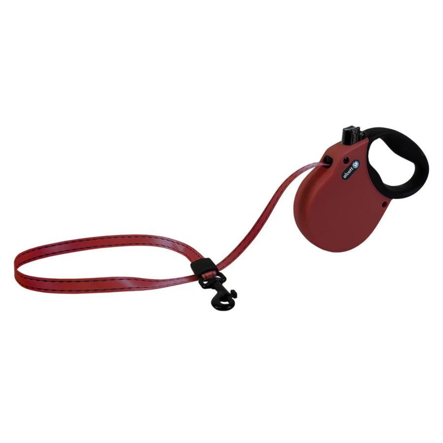 Alcott Adventure Retractable Belt Leash Red XSmall-10Ft