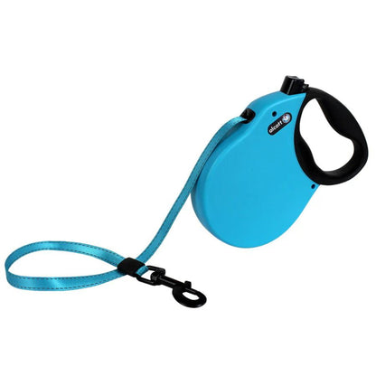 Alcott Expedition Retractable Belt Leash Blue Large-24Ft