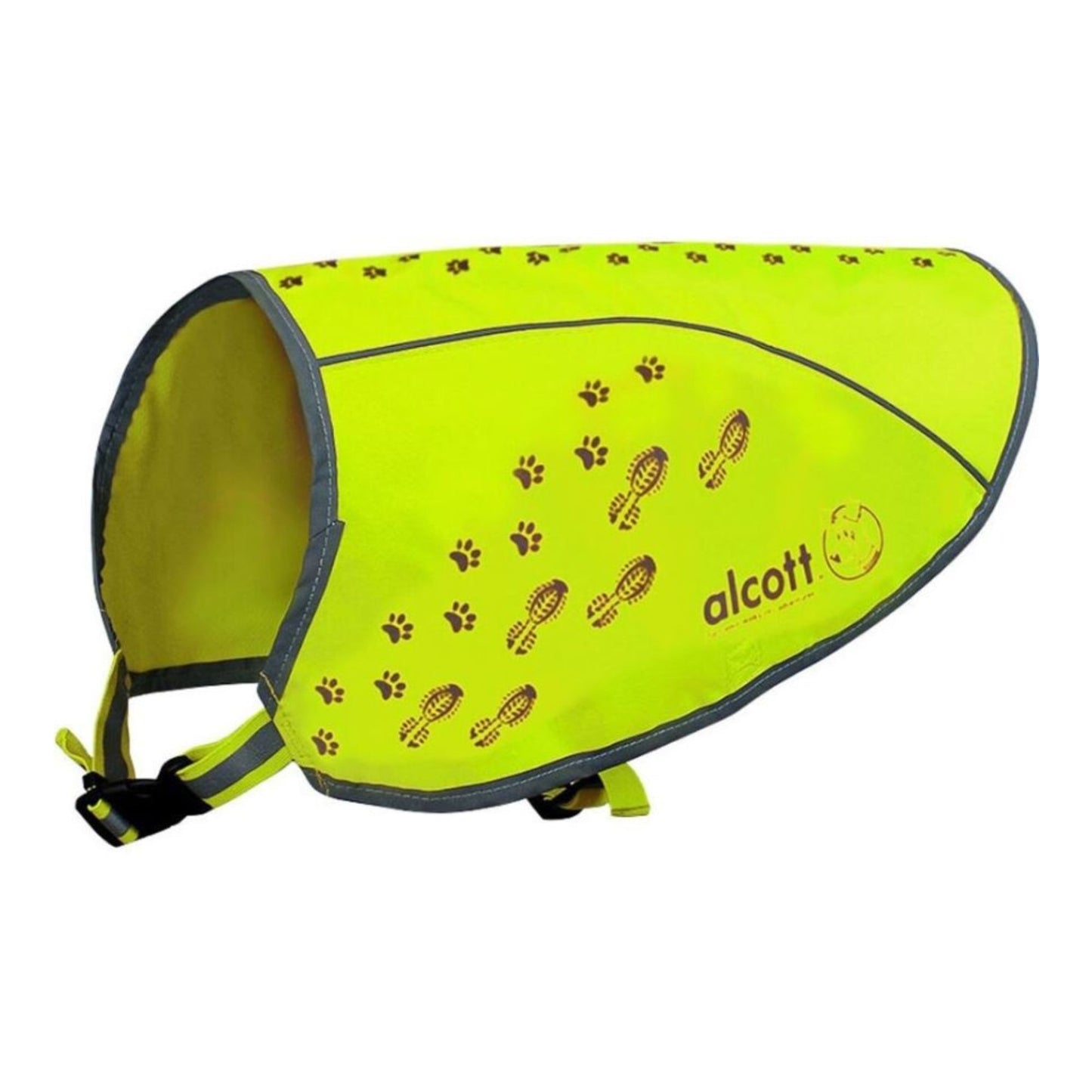 Alcott Visibility Dog Vest Yellow Small