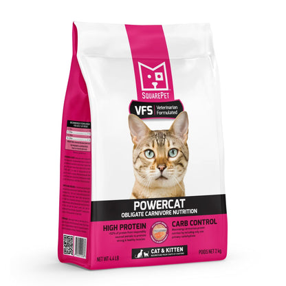 Square Pet VFS Powercat 4.4Lb  Herring Salmon