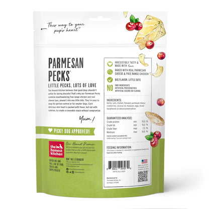 The Honest Kitchen Dog Parmesan Pecks Chicken And Cranberry 8oz.