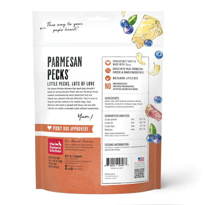 The Honest Kitchen Dog Parmesan Pecks Beef And Blueberry 8oz.