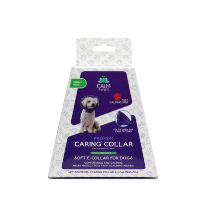 Calm Paws Caring Collar w/ Calming Disk For Dogs XSmall