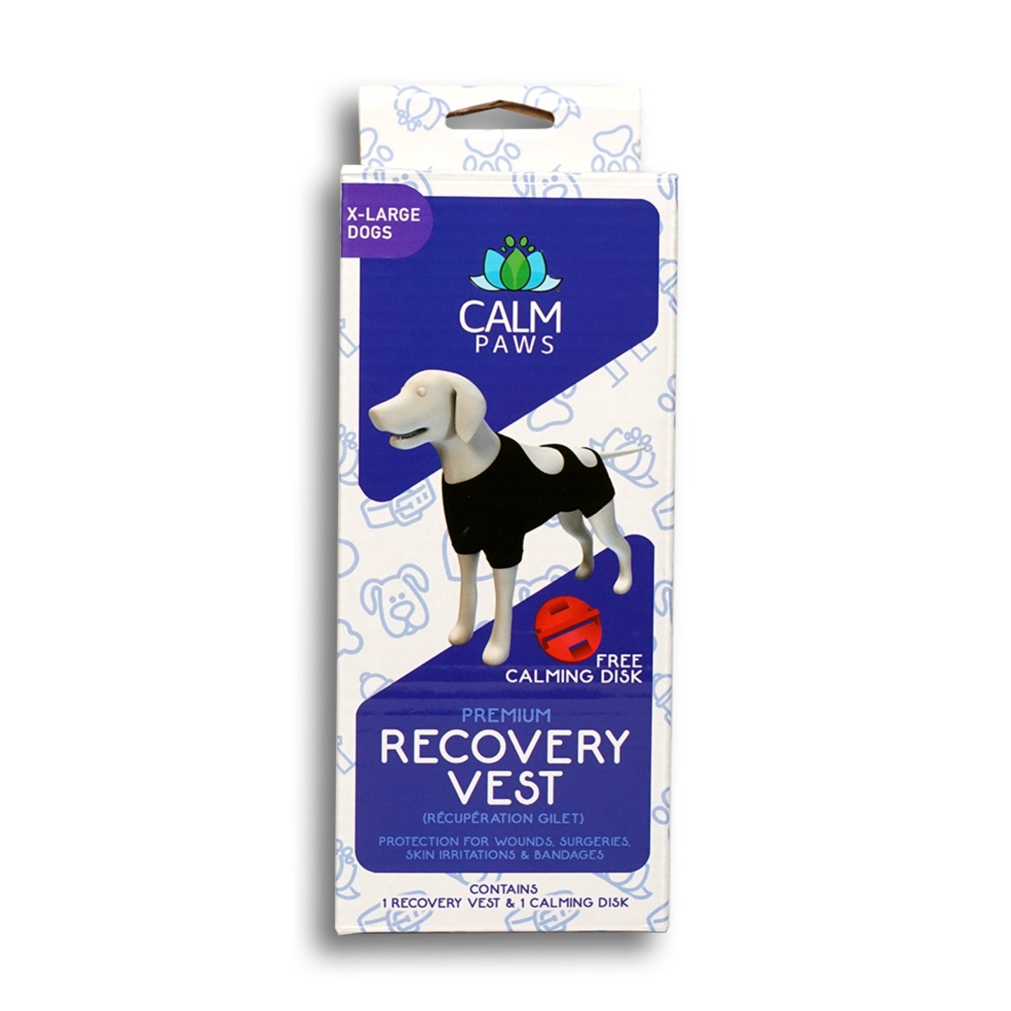 Calm Paws Calming Recovery Vest XLarge