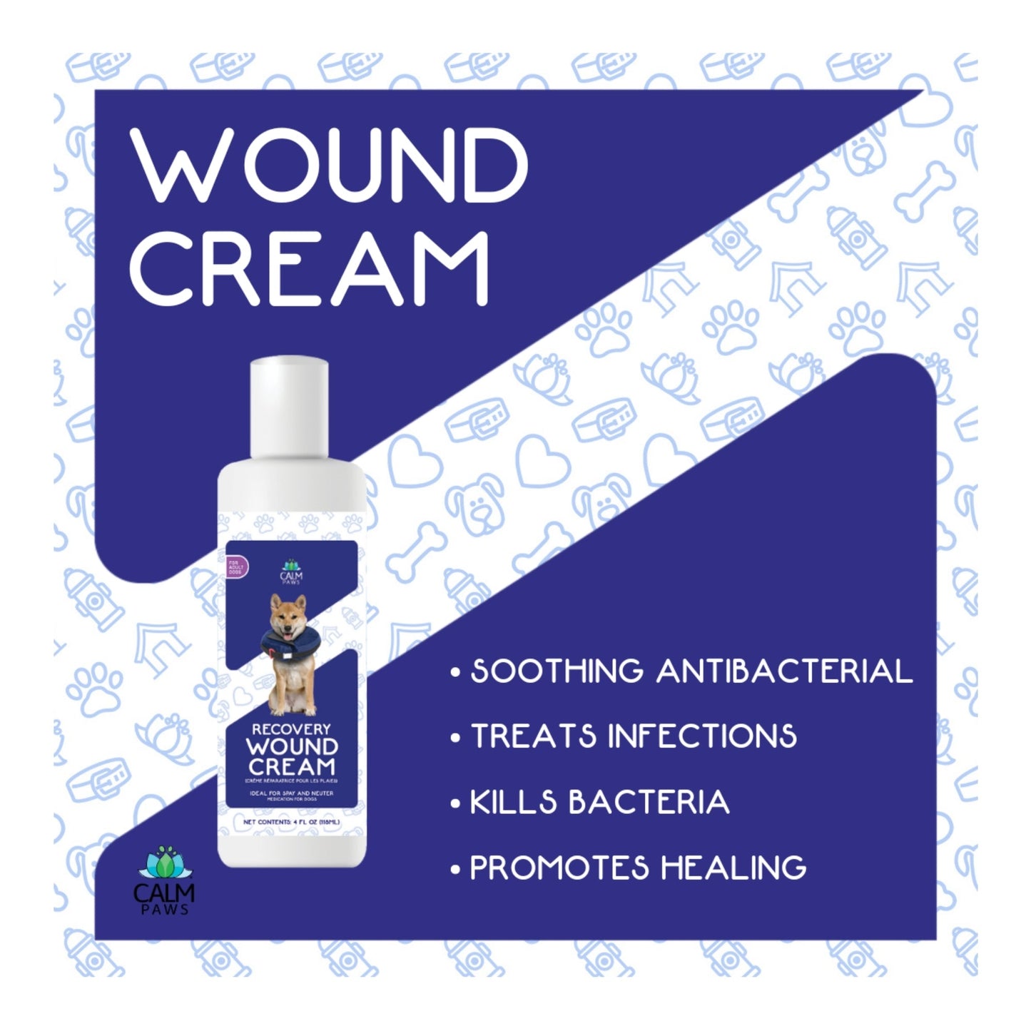 Calm Paws Remedies Wound Cream 4oz.