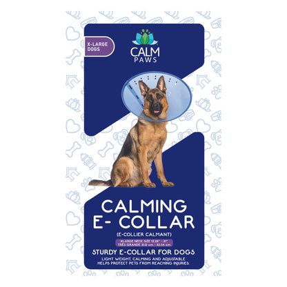 Calm Paws E-Collar Blue XLarge 12.25-21in.