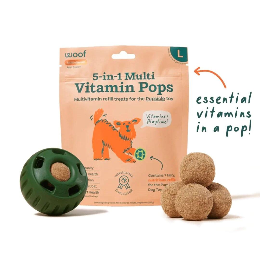 Woof Dog Wellness Pops Multifunctional Large 8Oz