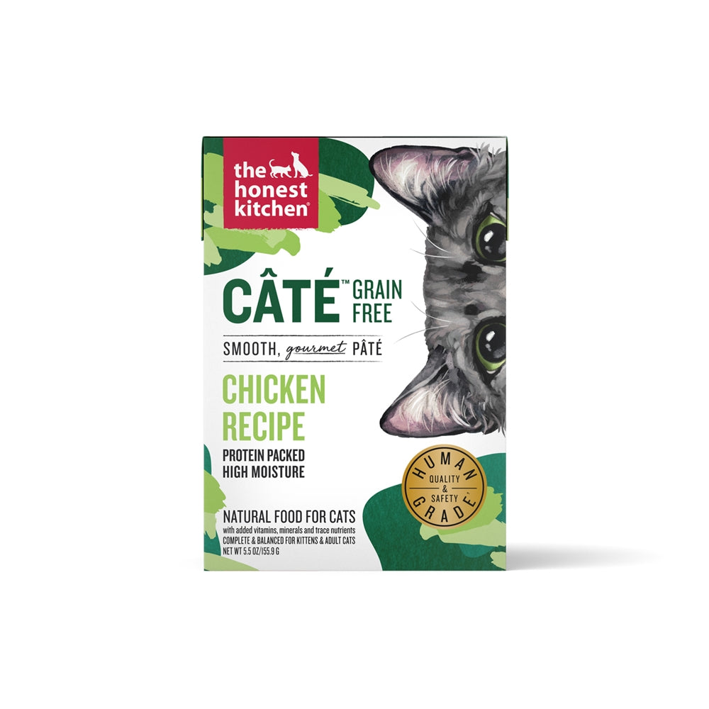 Honest Kitchen Cat Cate Chicken 5.5oz. (Case of 12)