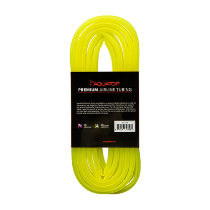 Aquatop Airline Tubing Neon Yellow, 1ea/13 ft