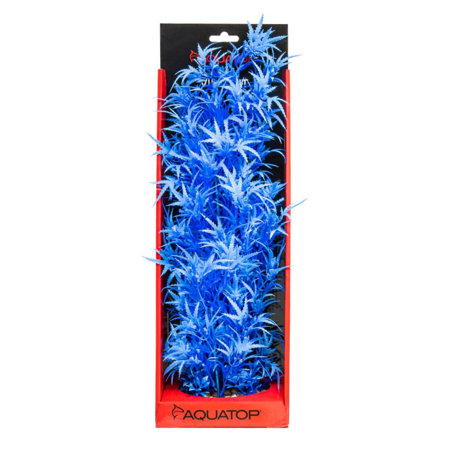 Aquatop Aquatop Vibrant Fluorescent Cannabis Plant Blue, 1ea/16 in