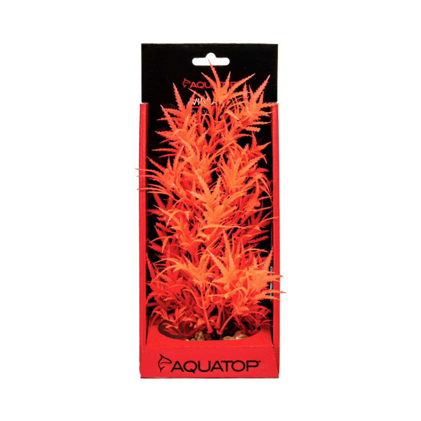 Aquatop Aquatop Vibrant Fluorescent Cannabis Plant Red, 1ea/10 in