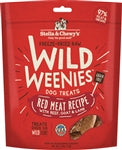 Stella And Chewys Dog Freeze Dried Weenie Red Meat 3.25 oz.