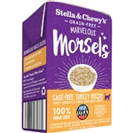 Stella and Chewys Cat Marvelous Morsels Turkey 5.5oz. (Case of 12)