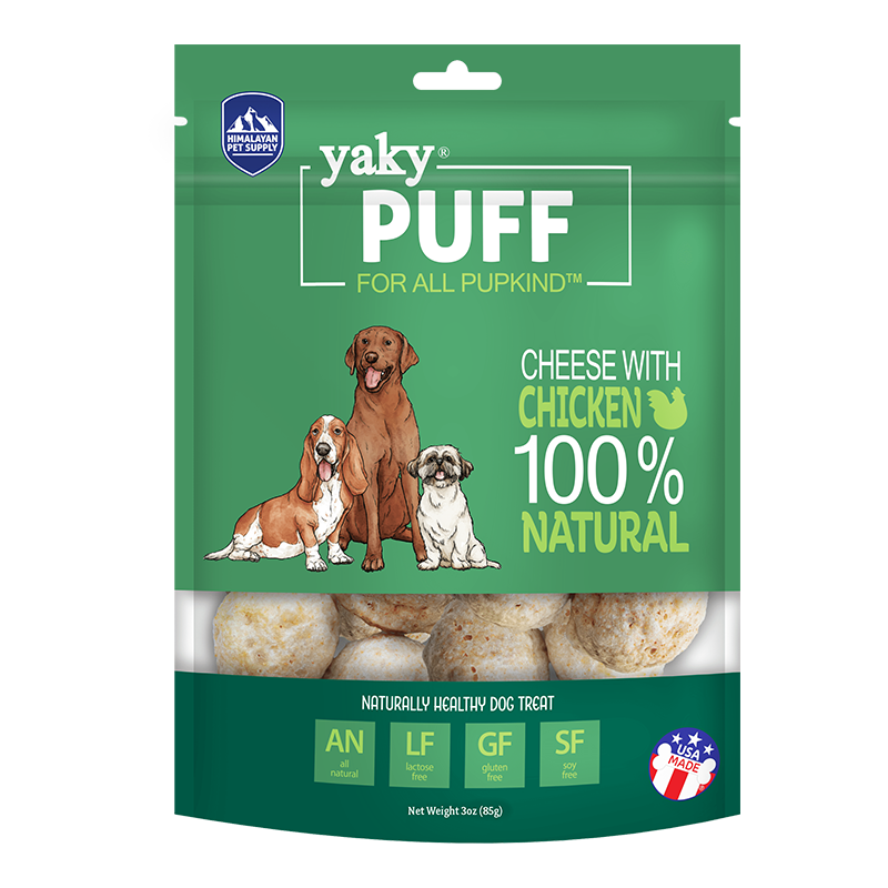 Himalayan Dog Yaky Puff Chicken 2.25 oz..