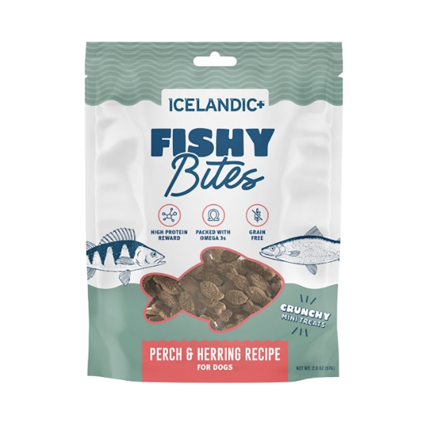 Icelandic Dog Fishy Bites Dog Treats 2oz.