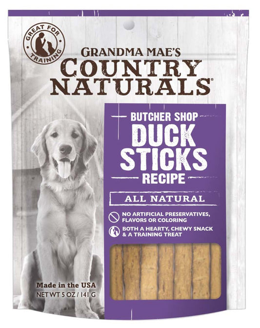 Grandma Mae's Country Naturals Grain Free Duck Sticks Dog Treats 1ea/5 oz